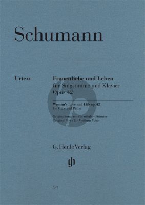 Schumann Frauenliebe und Leben Op.42 (Hoch/Mittel) (Henle-Urtext)