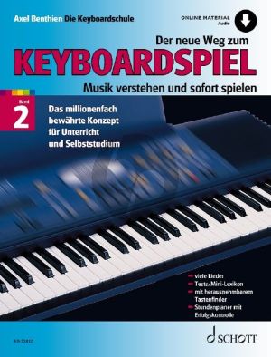 Benthien Der Neue Weg zum Keyboardspiel Vol.2 (Musik verstehen und sofort spielen) (Buch mit Audio online)