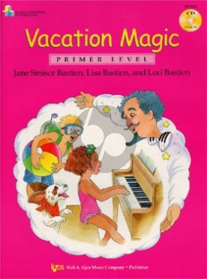 Bastien Vacation Magic Piano Primer Level (Bk-Cd)