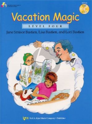 Bastien Vacation Magic Piano Level 4 (Bk-Cd)