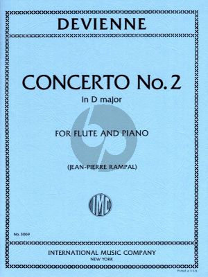 Devienne Concerto No.2 D-major Flute and Piano (Jean-Pierre Rampal)