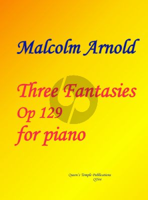 Arnold 3 Fantasies Opus 129 Piano solo