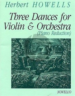 Howells 3 Dances violin-piano