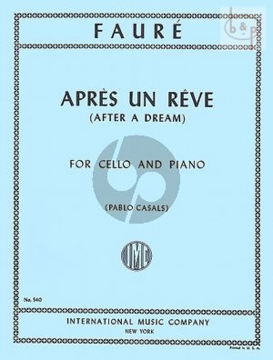 Apres un Reve Violoncello-Piano