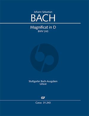 Bach Magnificat D-dur BWV 243 Solostimmen-Chor und Orchester (Partitur) (Ulrich Leisinger)