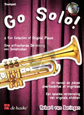 Beringen Go Solo! - A Fun Collection of Original Pieces for Trumpet Book with Cd