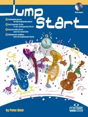 Blair Jump Start for Flute (12 Challenging Pieces) (Bk-Cd) (easy level)