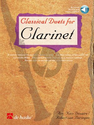 Classical Duets for Clarinet (Bk-Cd) (Dezaire-Beringen) (A Journey through the History of Classical Music)