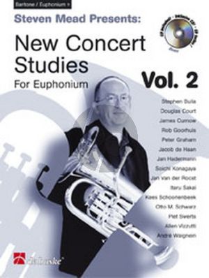 Mead New Concert Studies Vol.2 Euphonium (TC) (Bk-Cd)