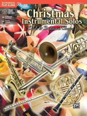 Album Christmas Instrumental Solos - Carols & Traditional Classics for Flute - Book with Audio Online (Level 2 - 3)