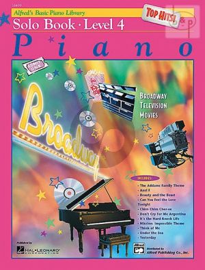 Top Hits Solo Book Level 4 Piano