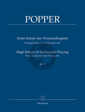 Popper Hohe Schule Des Violoncellospiels Op.73 (Martin Rummel) (Barenreiter-Urtext)