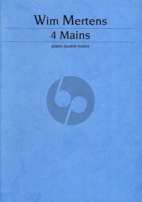 Mertens 4 Mains for Piano 4 Hands