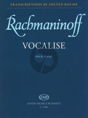 Rachmaninoff Vocalise Op.34 No.14 (Kocsis)