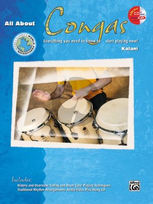 Kalani All About Congas (Bk-Cd) (Everything you need to know to start playing now)