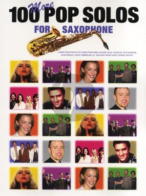 100 More Pop Solos for Saxophone (Bb or Eb)