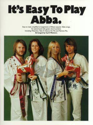 It's Easy to Play Abba (Piano-Vocal-Chords) (edited by Cyril Watters)