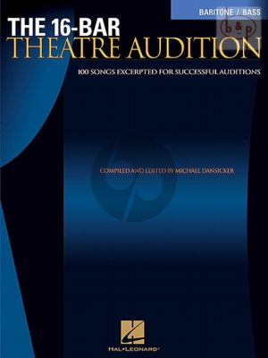 16 Bar Theatre Audition (Baritone/Bass-Piano)