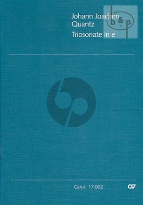 Triosonate e-moll QV 2:20