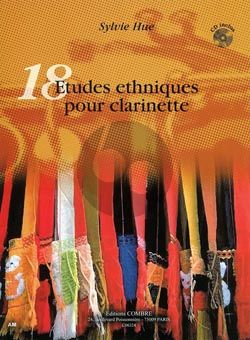 Hue 18 Etudes Ethniques pour Clarinette Livre-CD