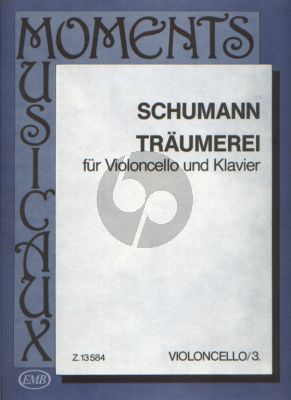 Schumann Traumerei Opus 15 No. 7 Violoncello and Piano (transcr. by Carl Davidov) (edited by Árpád Pejtsik)