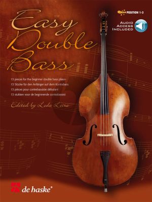 Album Easy Double Bass - 13 Pieces Beginner Double Bass Player (Position 1 - 3) Book with Audio Online (Lode Leire)