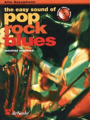 Merkies Easy Sound of Pop Rock & Blues for Alto Saxophone (Bk-Cd)