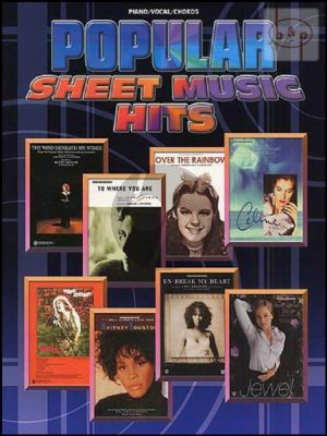 Popular Sheet Music Hits