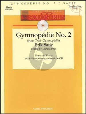 Gymnopedie No.2 (Flute-Piano) (Bk-Cd)