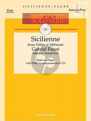 Sicilienne (from Pelleas et Melisande) (Flute-Piano) (Bk-Cd)