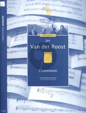 Roost I Continenti 4 Mixed Recorders (Score/Parts)