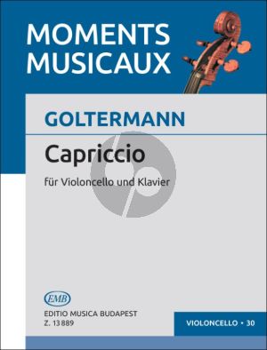 Goltermann Capriccio Violoncello and Piano (edited by Árpád Pejtsik)