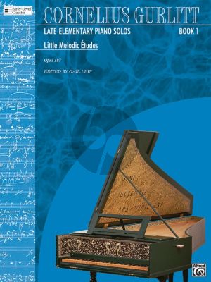 Gurlitt Little Melodic Etudes Op.187 Piano (Lew Gail) (elementary level)