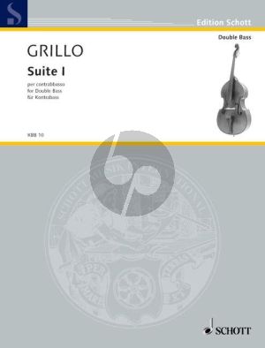 Grillo Suite No.1 d-minor Double Bass solo (1983 / 2005) (Advanced)