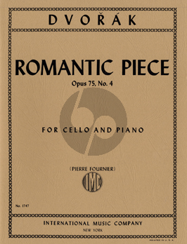 Dvorak Romantic Piece Op.75 No.4 Violoncello-Piano (Pierre Fournier)