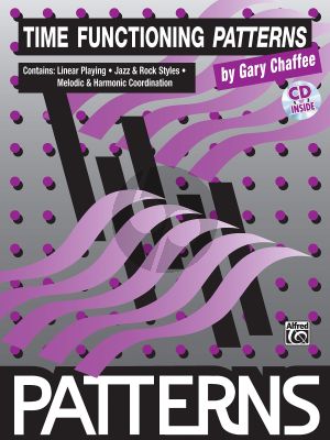 Chaffee Time Functioning Patterns for Drumset Book with Cd