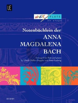 Bach Notenbuchlein der A.M.Bach Flute-Piano