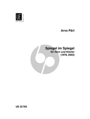 Part Spiegel im Spiegel Horn [F] und Klavier (1978 - 2003)