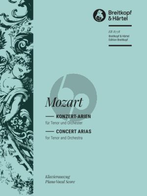 Mozart Samtliche Konzert-Arien Tenor St.-Klavier