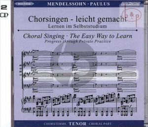 Paulus Op.36 Tenor Chorstimme 2 CD's