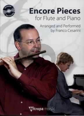 Album Encore Pieces for Flute-Piano - Book with Cd (Cd as Play-Along and Demo) (Arranged by Franco Cesarini) (Grade 4 - 5)