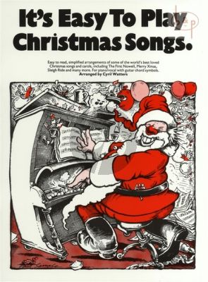 It's Easy to Play Christmas Songs (Easy to Read Simplified Arrangements