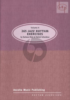 265 Jazz Rhythm Exercises Vol.4
