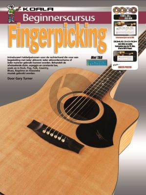 Beginnerscursus Fingerpicking Gitaar Koala Bk-Audio Online