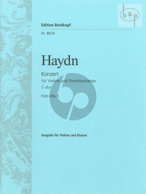 Konzert C-dur Hob.VIIa:1 Violine und Orchester