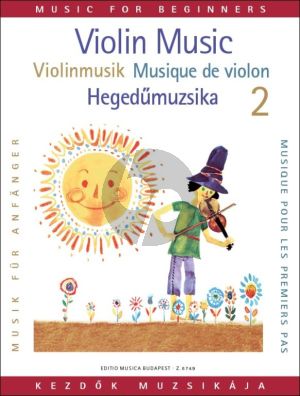 Violin Music for Beginners Vol. 2 (edited by Gabriella Lenkei)