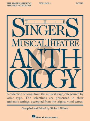 Singers Musical Theatre Anthology Vol. 2 Duets (Authentic Settings) (Book only) (edited by Richard Walters)