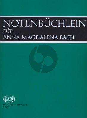 Bach Notenbüchlein für Anna Magdalena Bach Klavier (Urtext)