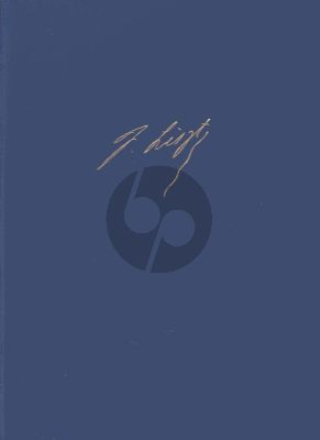 Liszt Complete Works Serie I Vol.9 Various Cyclical Works Vol.1 for Piano (Hardcover Edition)