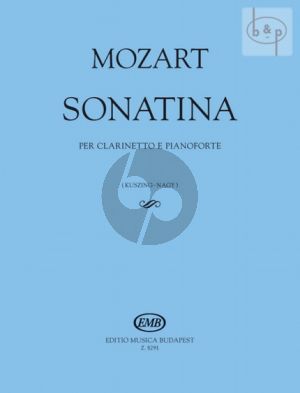 Sonatina for Clarinet in Bb and Piano